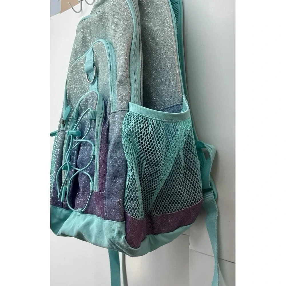 Pottery Barn teens, sparkle, ombre backpack (17 in)